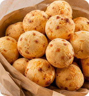 Pão de queijo tradicional